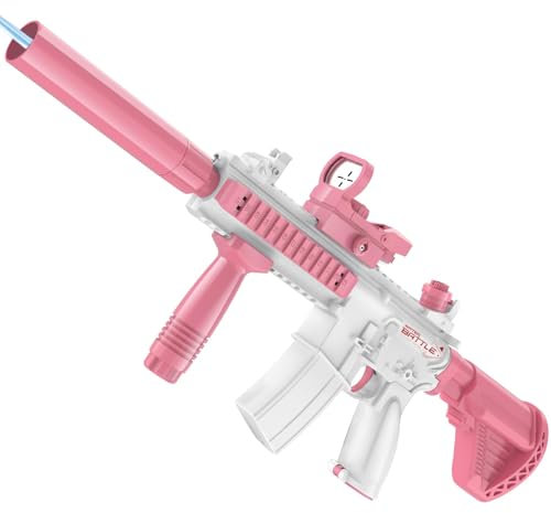 Elektrische Wasserpistole für Erwachsene und Kinder,Wasserpistole Elektrisch,Automatische Wasserpistole M416,Große Spritzpistole,Water Gun,Hoher Kapazität Wasserpistole,Pool Beach Wasserpistole
