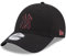 New Era New York Yankees MLB Team Outline Black Pink 9Forty Adjustable Cap - One-Size