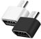 Magnet, Adaptador 2.0 Micro a USB-A, Lote de 2 Mezclas, Color Negro y Blanco, OTG Adaptador Micro a USB-A Compatible con Tableta, Smartphones Micro USB y Dispositivos