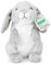 Zappi Co Grauer Hase Plüschspielzeug (20 cm Länge) - Eine charmante und kuschelige Ergänzung unserer Plüsch-Teddy-Safari-Kollektion
