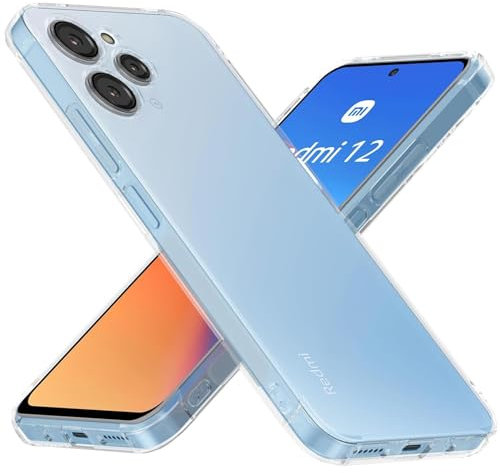 CoolGadget für Xiaomi Redmi 12 Zero Case, ultradünne Soft Hülle aus TPU, kaum sichtbar & leicht, kompatibel mit Xiaomi Redmi 12 (6,79 Zoll)