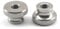 (30 Pieces) M2.5 Knurled Thumb Nut 304 Stainless Steel Round Knobs Fasteners Metric Thread Nuts Hand Screw Nuts for 3D Printer Parts