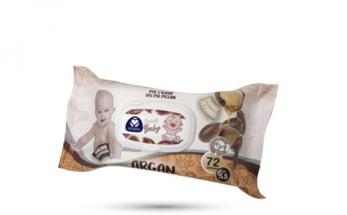 3 x Lingettes enfants argan (10 pièces)
