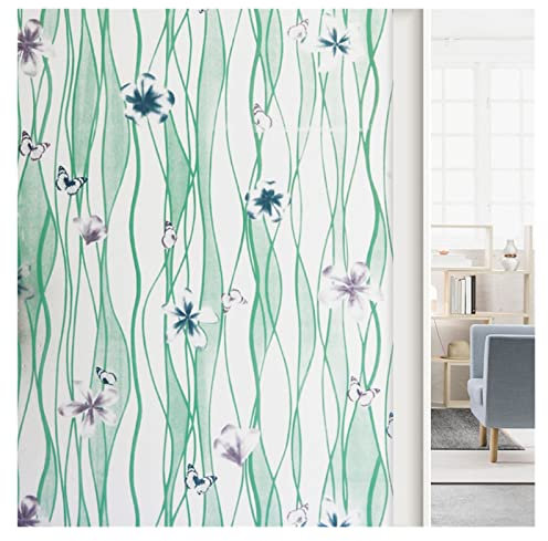 Glass Film 90x500cm Window Film Vinyl Self-adhesive Window Sticker Glass Decal Waterproof Sun UV Protection Bedroom Bathroom(Champagne,45x200cm)