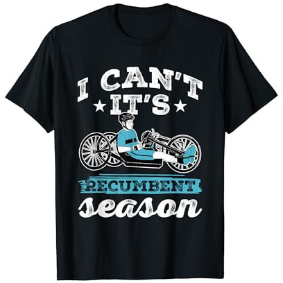 Liegerad Trike Radfahrer Fahrrad T-Shirt