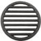 SUMNACON Cast Iron Fire Grate Fireplace Grate, Round 22.7cm BBQ High Heat Charcoal Plate Grill Grate Furnace Grid Replacement Fire Grate Cooking Charcoal Grid