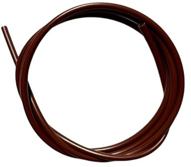 3mm Brown (Live) Sleeving 3mm PVC Brown Sleeving 3mm Live sleeving-Length of 0.75 metre (75cm)