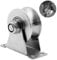 BNGXR 48mm Umlenkrolle, U-Rollen Seilrollen mit Kugellager,Edelstahl Rollenrad Seilrolle U-Nut-Rollenrad,304 Edelstahl Hebekran Flaschenzüge,für Lager,Rolltor,Handhabung,Heben und Transport