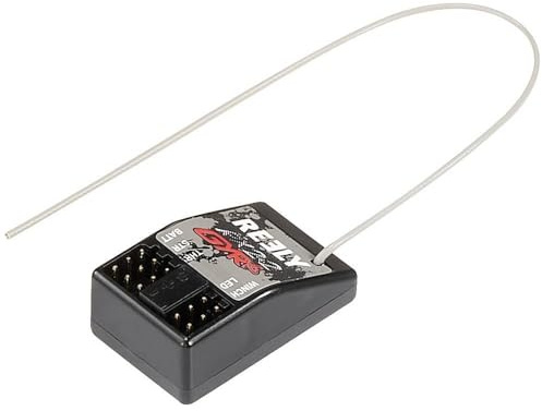 Reely RX2+2 GYRO 4-Kanal Gyro-Empfänger 2,4 GHz Stecksystem JR/Futaba