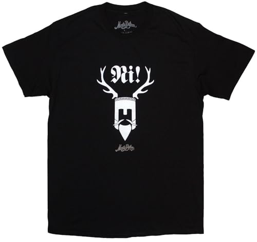 Rock Off officially licensed products Monty Python Knights of Ni T Shirt M Black