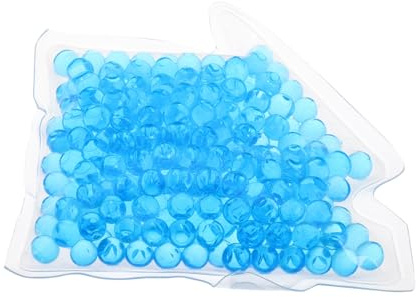 AUTSUPPL House Shaped Gel Ball Ice Pack Reusable Cold Compress for Eyes Nose Facial Care Cooling and Heating Pad Beauty Tool for Women