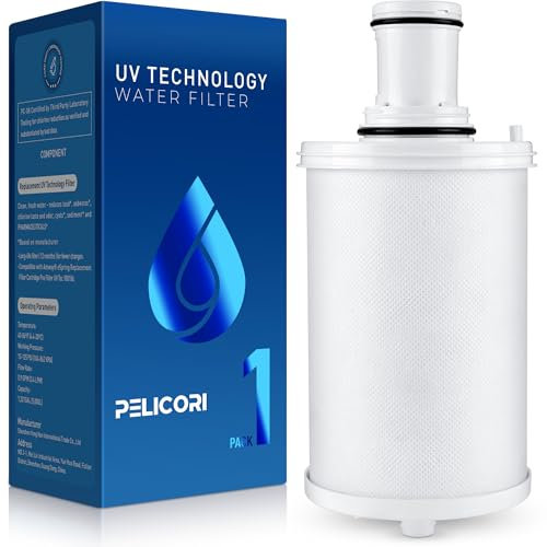 100186 UV-Technologie Filter Ersatzkartusche kompatibel mit Amway espring Filtersystem (1 Packung)