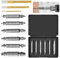9Pcs Damaged Screw Extractor Set, Screw Remover and Extractor Bit Set, Adult Gifts for Men, General bit set Double Ended for Damaged Broken Stripped Screws