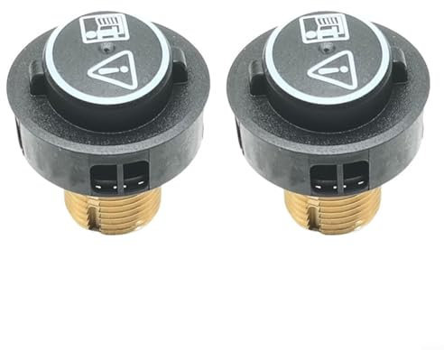 BlesConi For Karcher Steam Cleaner Maintenance Closure 4.580-760.0 - Pressure Relief Valve & Protective Shutter for SC 2.500/5.800/6.800 Models(2 PACK)