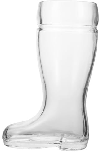 NobesOnbet 750 ml kreatives Bierglas, glasförmige Stiefel sind eine ideale Wahl für Cocktails und Bier