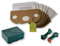 eVendix Filterset kompatibel mit Vorwerk Tiger/Kobold 251, 252: 10 Staubsaugerbeutel + 1 Aktiv-Filtersystem + 2 Rundbürsten ET 340, EB 350, 351 F (1 Paar)