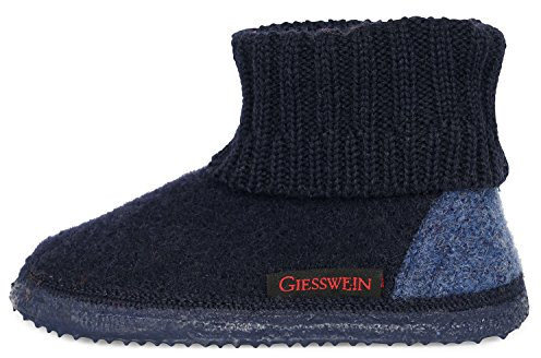 GIESSWEIN Kramsach Kids, Hüttenschuhe Unisex Kinder, Ocean 588, 30 EU