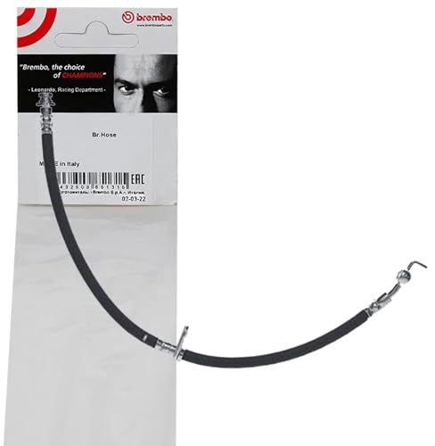 BREMBO Bremsschlauch T59084 Länge: 525mm, | Kompatibel mit: OPEL AGILA