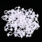 Sonew 100 Pack Tattoo Tinte Ringe Einweg Microblading Pigment Kleber Halter Tasse Semi Permanent Make-Up Wimpern Augenbraue Tätowierung Ink Caps Klein(S Ohne Divider)