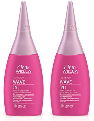 2er N Perm Emulsion Wave Creatine+ Wella Professionals Dauerwellfüssigkeit 75 ml