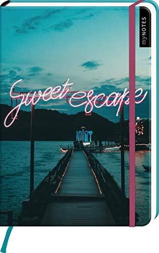 myNOTES Notizbuch A5: Sweet escape: Notebook medium, gepunktet | Für romantische Tagträume: Ideal als Bullet Journal oder Tagebuch