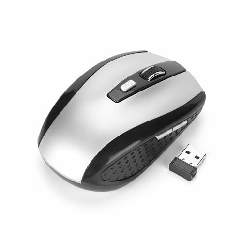 Topiky Drahtlose Maus, Portble1200 DPI 2,4 GHz Drahtlose optische schnurlose Maus mit USB-Empfänger Für PC-Computer/Laptop/Büro/Esport-Spiele
