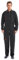 Oralidera Herren Arbeitsoverall Mechanisch Jumpsuit Overall mit vielen Taschen Maleroverall Arbeitskleidung für Handwerker, Schwarz, L