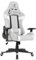 Oversteel - ULTIMET Silla Gaming Profesional Tela Transpirable, Reposabrazos 2D, Ajustable en Altura, Respaldo Reclinable 180º, Pistón Gas Clase 3, Hasta 120Kg, Color Gris/Blanco