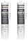HAUSA Acrilico strutturale facciata 2 x 310 ml sigillante acrilico bianco granulare HA018 per stuccatura, riempimento di crepe, fori per interni ed esterni, mastice elastico con grana acrilica per