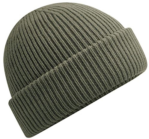 Beechfield B508R Wind Resistant Breathable Elements Beanie - Olive Green