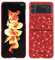 Cover Brillantini per Samsung Z Flip 4 Backcover Glitter Ultra Sottile Bling Custodia in Silicone Morbido TPU Shockproof Coperture Bumper Gel Soft Custodia Lucciante per Samsung Galaxy Z Flip 4,Rosso