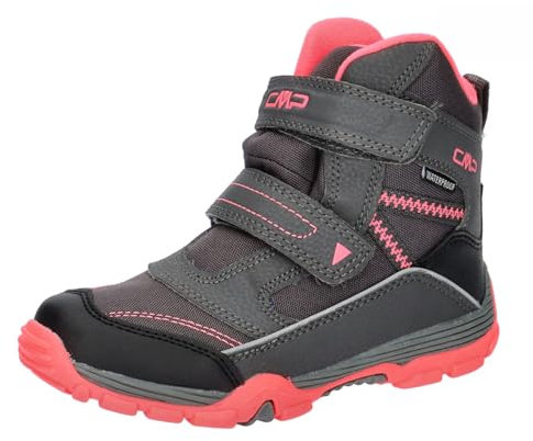 CMP Kids Pyry Wp-38q4514-j Snow Boot, Titan Neonrot, 27 EU