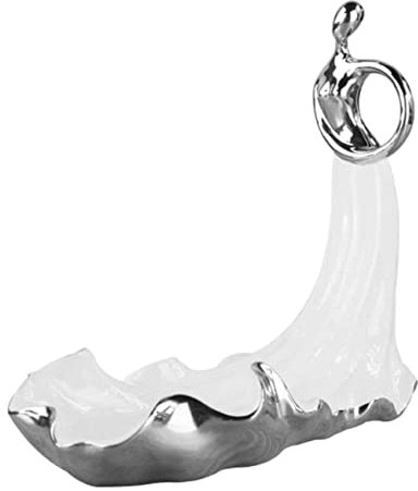 RUVOO Porte Bouteille Vin Casier à Bouteilles Supports De Casiers À Vin en Céramique Faits À La Main Maison Salon Table Armoire À Vin Décoration Range Bouteille Vin