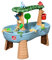 Step2 Dino Showers Table Sable et Eau | Table Eau et Sable Jouet Dinosaure, Table Jeux d' Eau pour Plusieurs Enfants | Table d’activité pour Le Jardin, Table Activité Eau | Table d'eau Extérieur