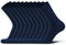 DarkCom Socken Herren 47-50, Business Socken, Nahtloses Bündchen, Weich, Langlebig, Kein Einlaufen, 10 Paar Dunkelblau