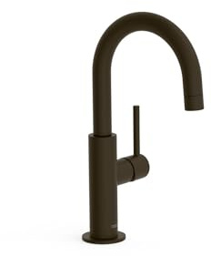 TRES 26290403KMB STUDY Grifo Monomando con Maneta Lateral Para Waschbecken Color Bronze