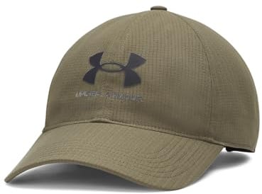 Under Armour ArmourVent Herrenmütze, verstellbar, (390) Marine Od Grün/Schwarz, Einheitsgröße