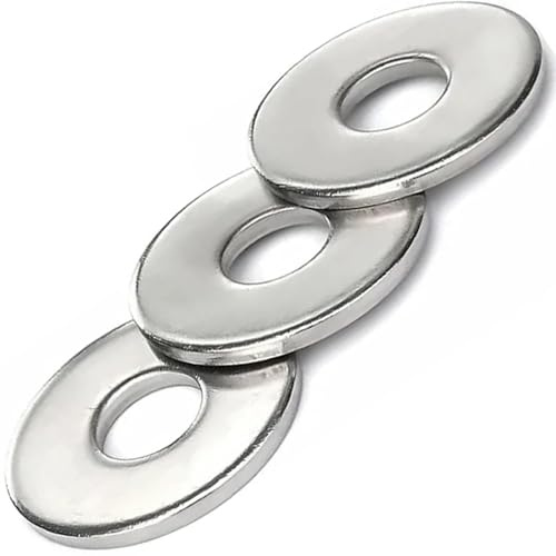 M8-8mm Washers for Screws (Pack of: 2) Large Flat Washer Form G Penny Washers Steel Zinc Plated DIN 9021