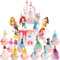 Princess Cake Topper Geburtstag Mädchen, 20 Stück Deko Prinzessin, Prinzessin Geburtstag Deko, Tortenaufleger Prinzessin für Kinder Mädchen Geburtstags Kuchen Cupcake Topper Dekoration Party