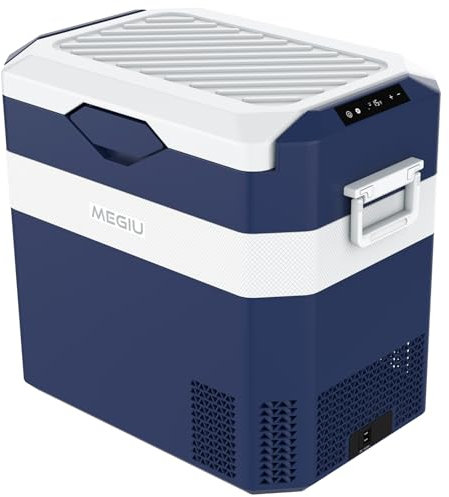 Megiu Refrigerador portátil de 12 V para coche, 40 cuartos de galón, 12 voltios, 12 V, 12 V, CC, 110 ~ 240 V CA, para camión, furgoneta, caravana, SUV, uso doméstico (HC-38P5)