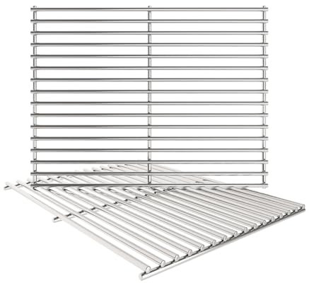 KIKIBRO 15/17/19 Zoll Grill Grillroste Ersatz für Weber Genesis II 300 und Genesis II LX 300 Series Gasgrills, Genesis II E&S 310 315 320 325 340