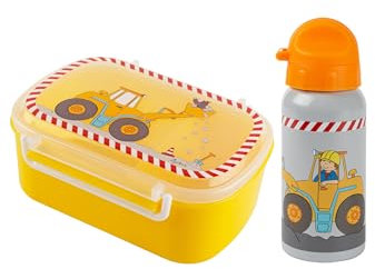 Sigikid Kindergarten-Set Trinkflasche & Brotdose Bodo Bagger