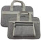 Laptop Bag, waterproof Work Tote, 13,78 x 9,84 x 1,18 Inches Crystal Velvet Lining, Business Bag for Travel Coffee Shop School, Daily Use, Suitcases, Backpacks, Gray