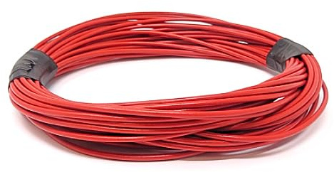 Dun-Bri DBG Single Core Thin Wall Automotive Cable – 1.0mm² (16.5A) – 17 AWG – High Temp PVC Insulation – Ideal for 12V Auto, Marine & Electrical Projects (Red, 10 Metre)