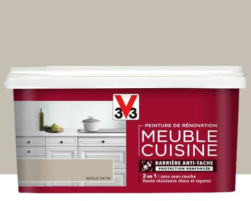 V33 Peinture De Rénovation Meuble De Cuisine Seigle 2 L