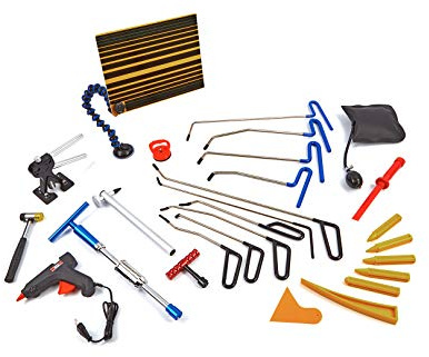 HBM Kit de débosselage Professionnel (85 pièces) - Débosselage sans Peinture