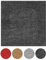andiamo Teppichfliesen selbstklebend und zuschneidbar 40 x 40 cm - Bodenbelag aus Nadelfilz zuschneidbare Filzplatten selbstklebend 16 m² - 100 Stück Standard Anthrazit