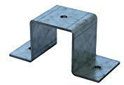 Abrazadera Metalica de Presion para Tubo Cuadrado, 45 mm x 45 mm