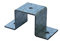 Quadratrohrschelle Schelle Quadratrohr, Bügelschelle, Balkenschelle Vierkant 45mm x 45mm
