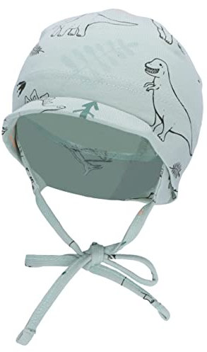 Sterntaler Unisex Kinder Schirmmütze Dinosaurier Kindermütze, Grün, 37 EU